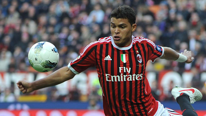 AC Milan's Brazilian defender Thiago Sil
