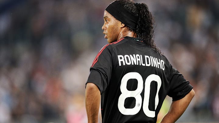 A.C. Milan's Brazilian forward Ronaldinh