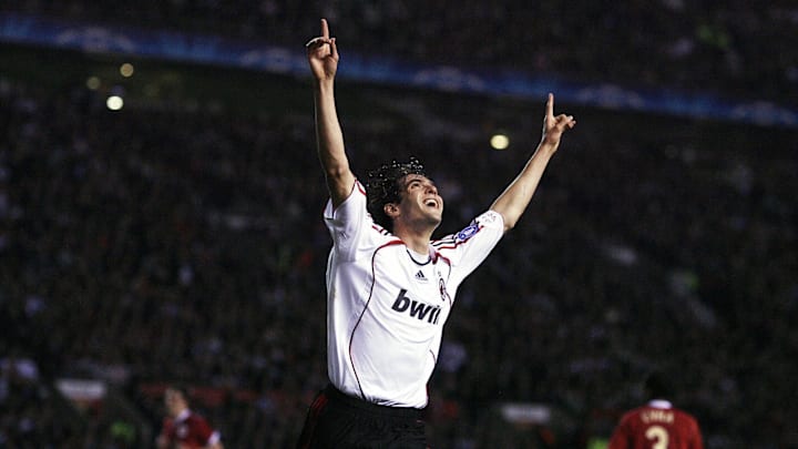 AC Milan's Brazilian midfielder Ricardo...