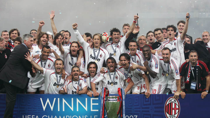 La última Champions del Milan fue en 2007