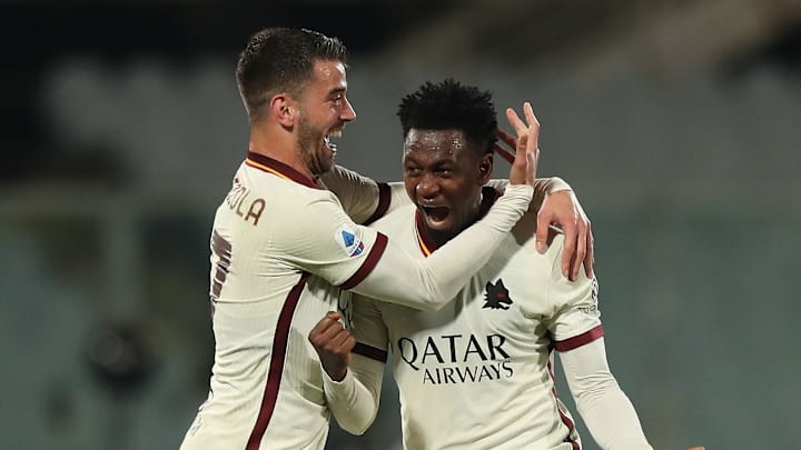 La grinta di Diawara dopo il gol allo scadere La grinta di Diawara dopo il gol allo scadere