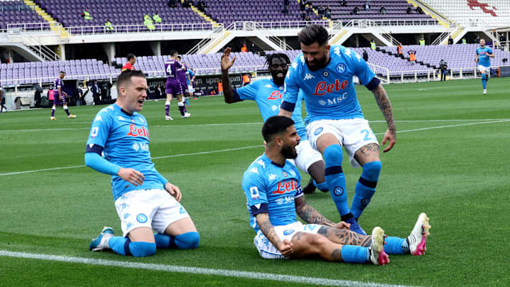 Lorenzo Insigne, Piotr Zielinski, Tiemoue Bakayoko, Elseid Hysaj