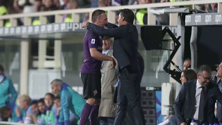 Montella e Ribery