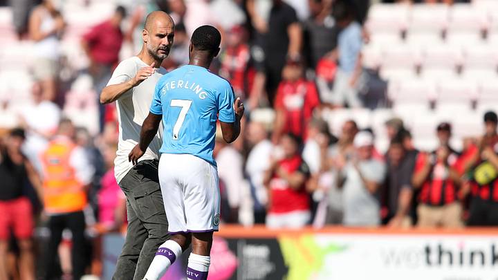 Pep Guardiola & Raheem Sterling