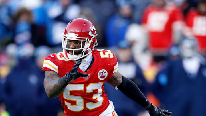 Kansas City Chiefs linebacker Anthony Hitchens