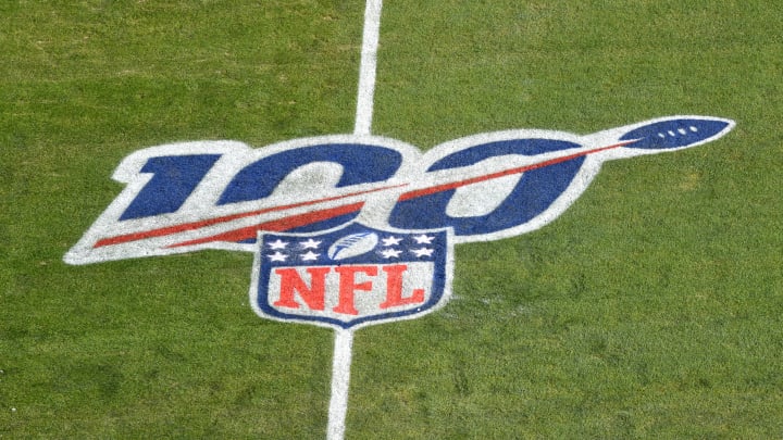 NFL logo, AFC Championship - Tennessee Titans v Kansas City Chiefs