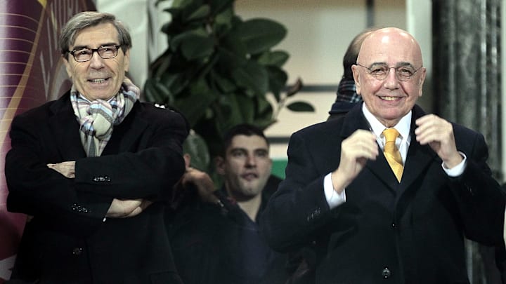 Braida e Galliani durante l'avventura al Milan