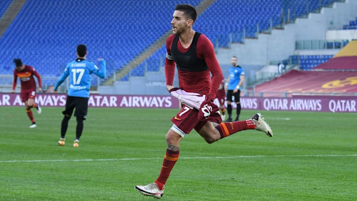 Lorenzo Pellegrini, autore del gol vittoria contro lo Spezia Lorenzo Pellegrini, autore del gol vittoria contro lo Spezia