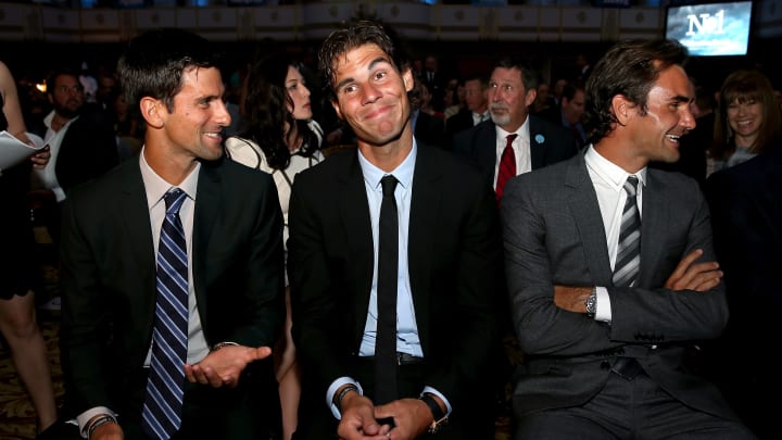Djokovic, Nadal y Federer son los tres mejores tenistas de la historia