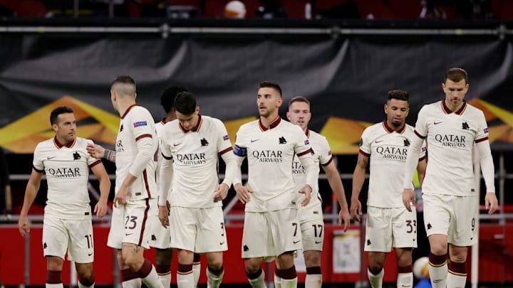 Amadou Diawara, Bruno Peres, Edin Dzeko, Jordan Veretout