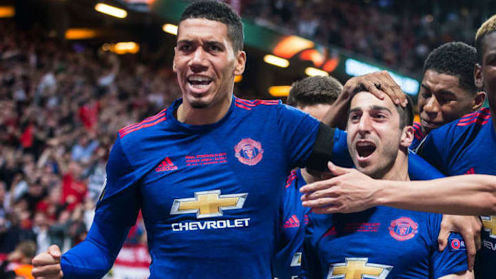 Henrikh Mkhitaryan, Chris Smalling, Paul Pogba