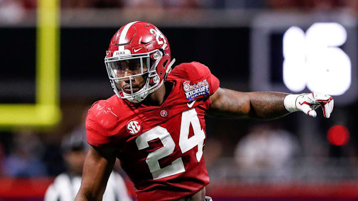 Alabama's Terrell Lewis in action against Florida State