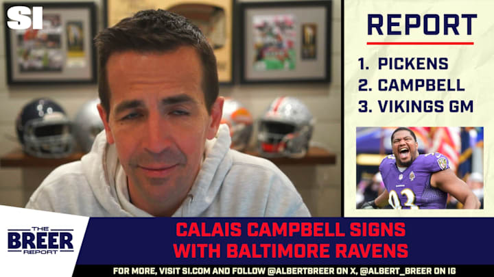 Albert Breer on Pickens Back in Dallas, Campbell to Ravens, Vikings GM Search