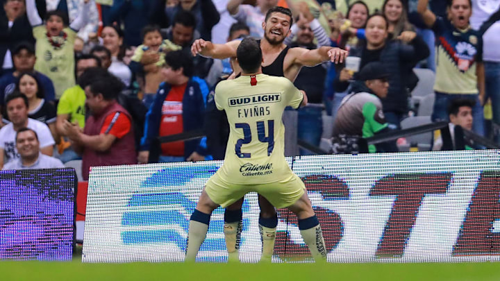 Viñas y Martin se adueñan del ataque del América 