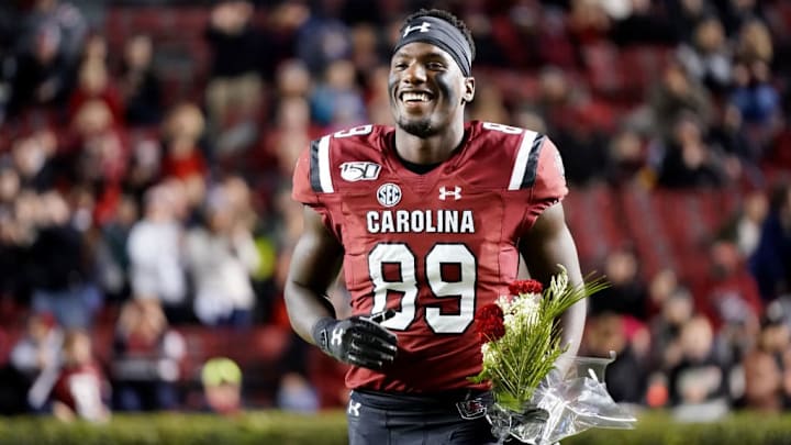 South Carolina wide receiver Bryan Edwards