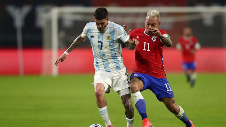 Rodrigo De Paul, Eduardo Vargas