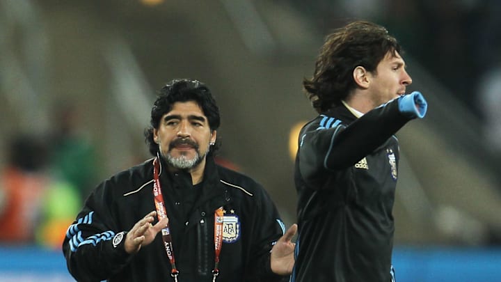 Diego Maradona, Lionel Messi