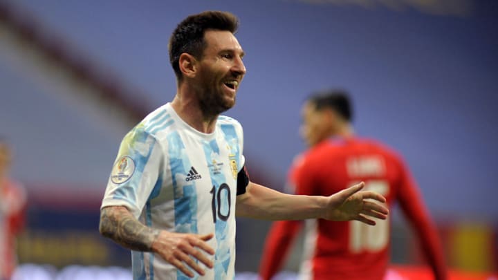 Messi a encore porté l'Argentine face au Paraguay Messi a encore porté l'Argentine face au Paraguay