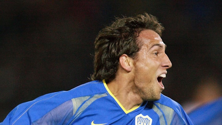 Donnet, clave, festeja su gol.