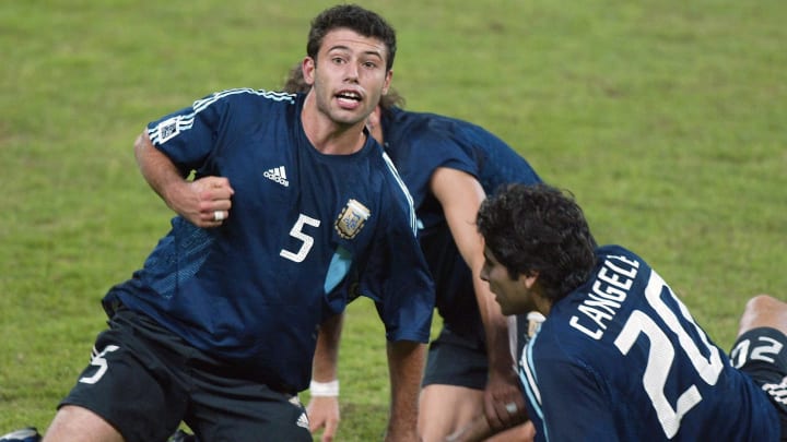 Javier Mascherano en el Mundial Sub 20 de 2003 Javier Mascherano en el Mundial Sub 20 de 2003