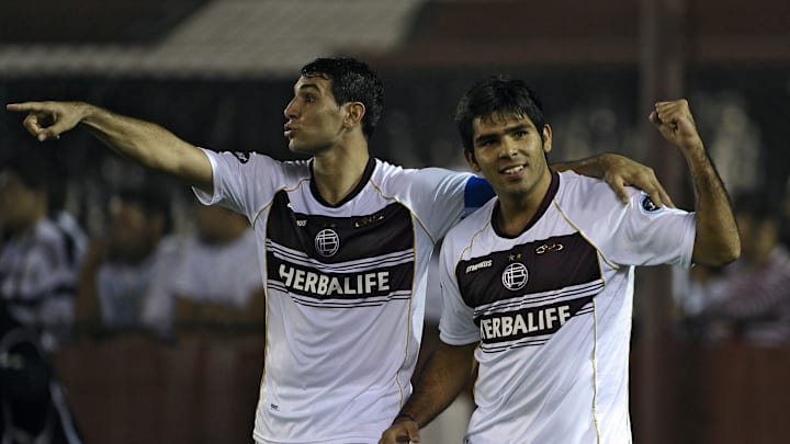 Argentinian Lanus' forward Silvio Romero