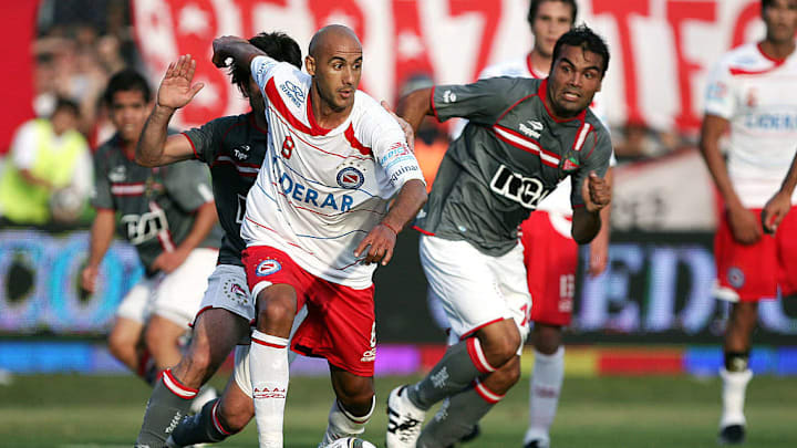 Argentinos Juniors player Juan Ignacio M