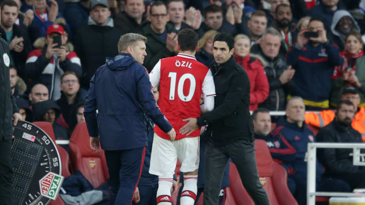 Mikel Arteta & Mesut Ozil