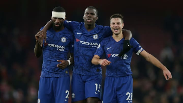 Antonio Rudiger, Kurt Zouma, Cesar Azpilicueta