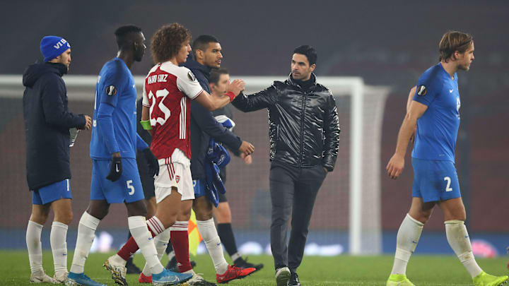 David Luiz & Mikel Arteta
