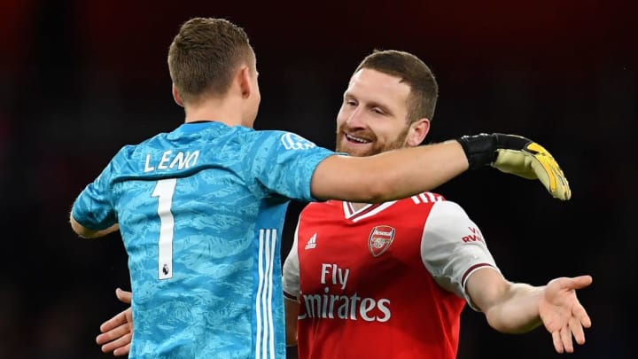 Bernd Leno und Shkodran Mustafi werden den FC Arsenal in Europa vertreten