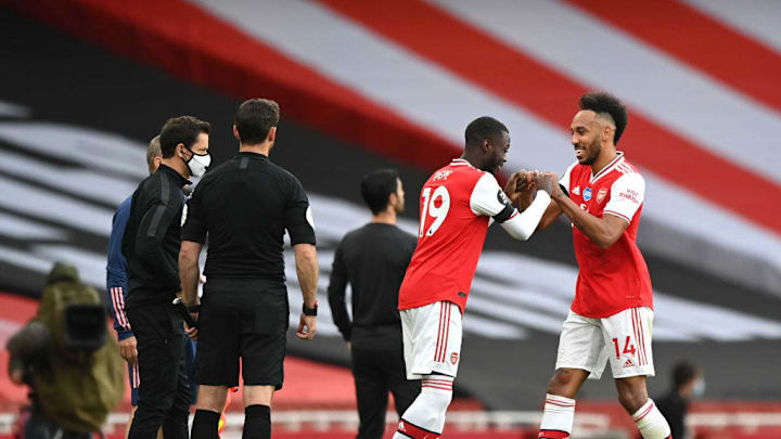 Nicolas Pepe & Pierre-Emerick Aubameyang / Arsenal