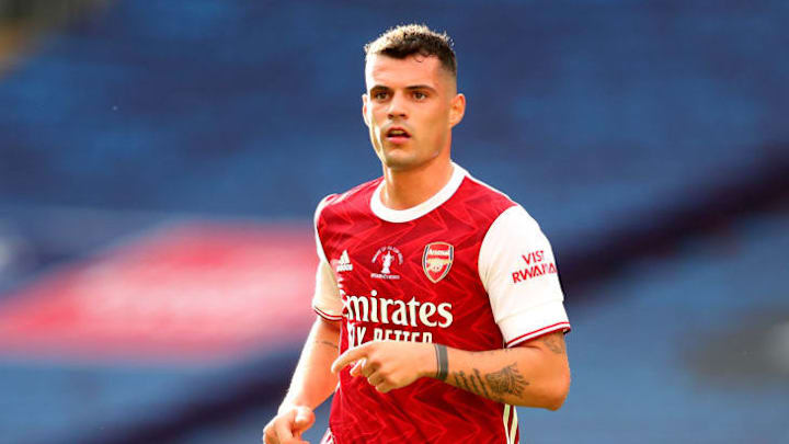 Xhaka's Arsenal career has enjoyed an incredible turnaround