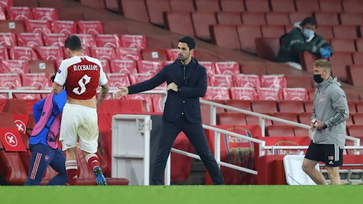 Mikel Arteta, Dani Ceballos