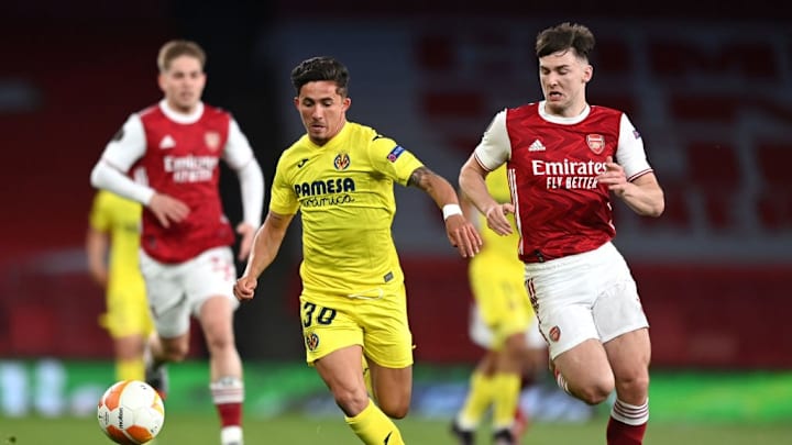 Yeremi Pino, Kieran Tierney Villarreal Europa League Camisa 30 Messi