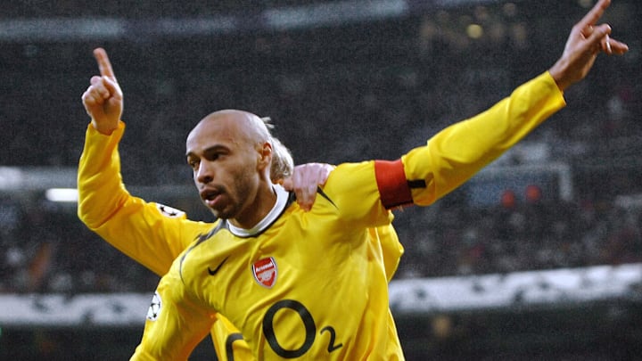 Thierry Henry con el Arsenal