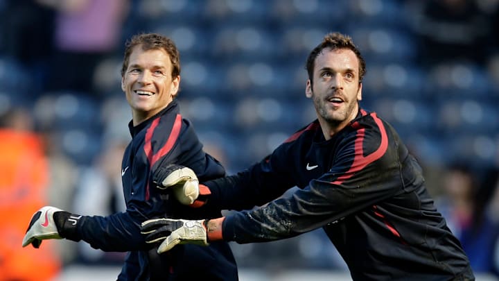 Arsenal's German goalkeeper Jens Lehmann Arsenal's German goalkeeper Jens Lehmann