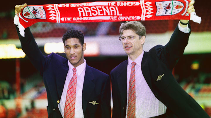 Arsene Wenger and Nicolas Anelka