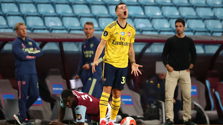 Kalah Dari Aston Villa Granit Xhaka Pertanyakan Mentalitas Arsenal
