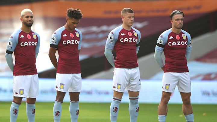 Ollie Watkins, Ross Barkley, Jack Grealish, Douglas Luiz