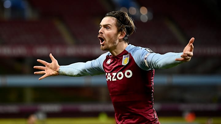 Jack Grealish está na mira do Manchester City Jack Grealish está na mira do Manchester City