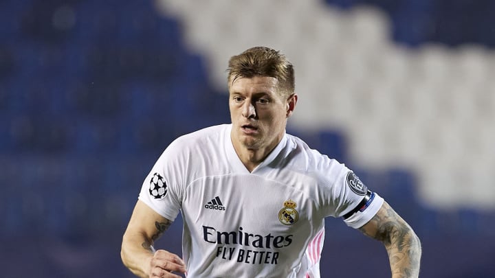 Toni Kroos posts a photo of a jersey with Mbappe's name on it and