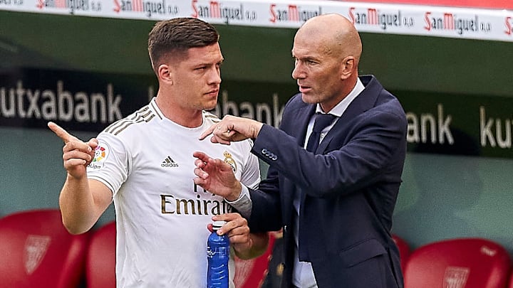 Zinedine Zidane & Luka Jovic // Real Madrid