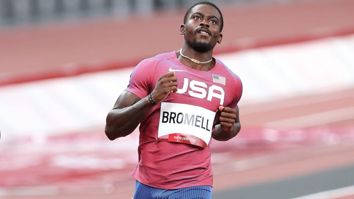 Trayvon Bromell, fue uno de los integrantes del 4x100 relevos de Estados Unidos 