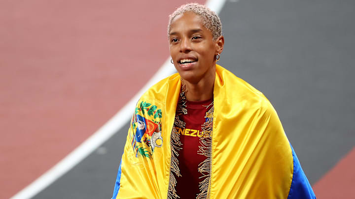 Yulimar Rojas logró la gloria en los Juegos Olímpicos de Tokio