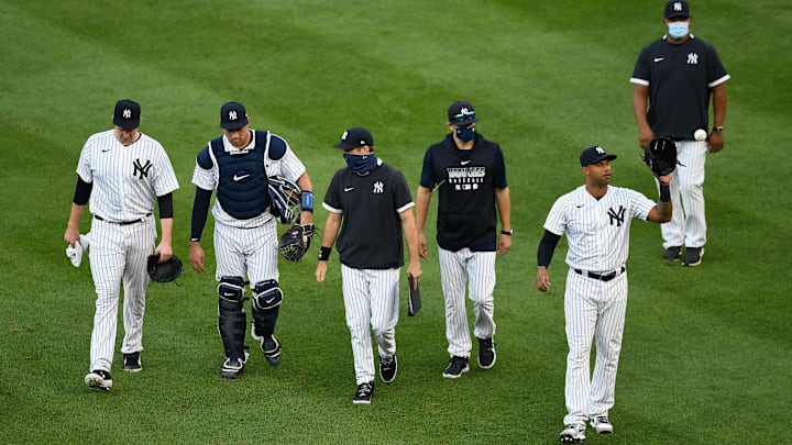 En la temporada 2020, los Yankees jugaron sin público en su estadio