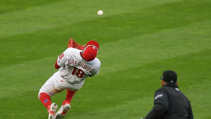 Didi Gregorius está disputando su segunda campaña con los Filis Didi Gregorius está disputando su segunda campaña con los Filis
