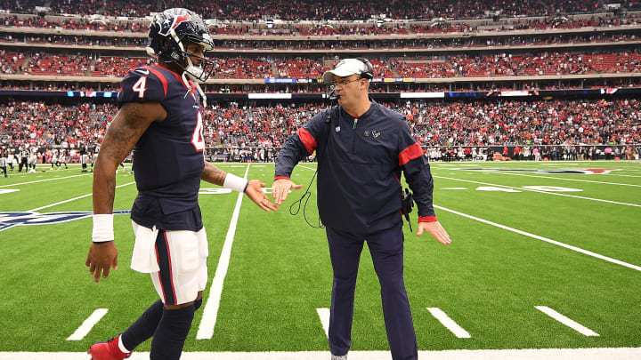 Bill O'Brien and Deshaun Watson