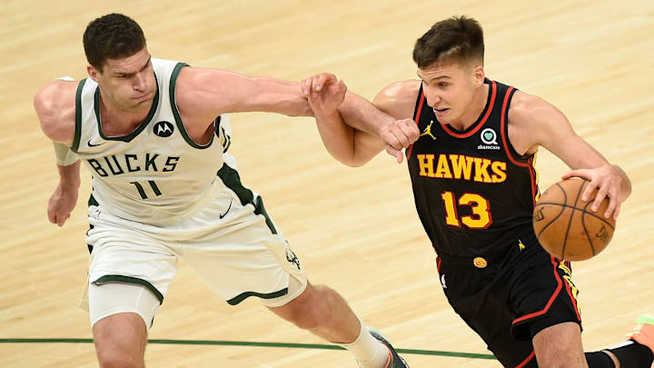 Bogdanovic es el máximo referente de los Hawks con Young por fuera
