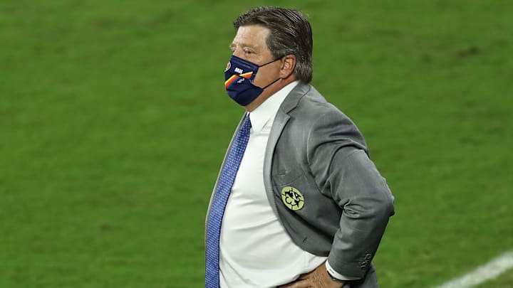 El entrenador mexicano Miguel Herrera. El entrenador mexicano Miguel Herrera.