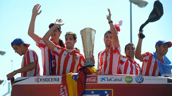 Juanfran conquistó la Europa League en dos ediciones
